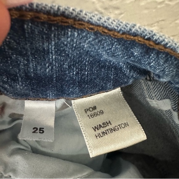 Reformation Liza High Rise Straight Jean - Huntington 25 - Picture 10 of 10